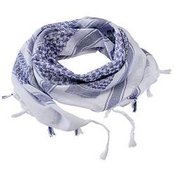 Brandit Shemag Scarf, Blau-Weiß von Brandit