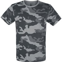 Brandit T-Shirt - Premium T-Shirt - S bis 5XL - für Männer - Größe M - graucamo von Brandit
