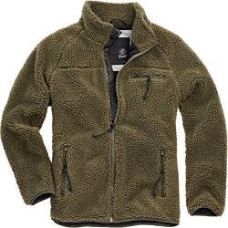 Brandit Teddyfleece Jacket, Oliv, Größe 4XL von Brandit