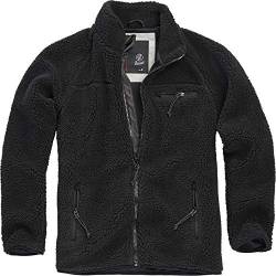 Brandit Teddyfleece Jacket, schwarz, Größe XXL von Brandit