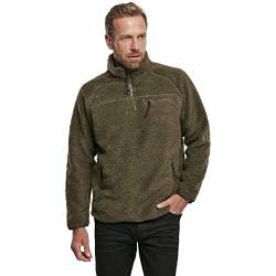 Brandit Teddyfleece Troyer Olive Gr. 4XL von Brandit