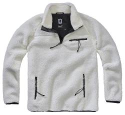 Brandit Teddyfleece Troyer White Gr. 5XL von Brandit