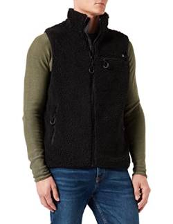 Brandit Teddyfleece Vest Men, Schwarz, Größe 4XL von Brandit