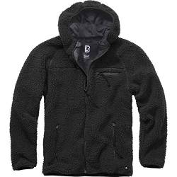 Brandit Teddyfleece Worker Jacket black Gr. XXL von Brandit