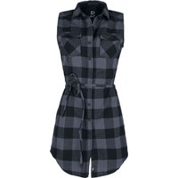 Brandit Top - Gracey Sleeveless Longshirt - XS bis 5XL - für Damen - Größe 3XL - schwarz/grau von Brandit