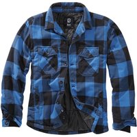 Brandit Übergangsjacke - Lumberjacket - S bis 5XL - für Männer - Größe L - schwarz/blau von Brandit