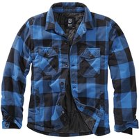 Brandit Übergangsjacke - Lumberjacket - S bis 5XL - für Männer - Größe XL - schwarz/blau von Brandit