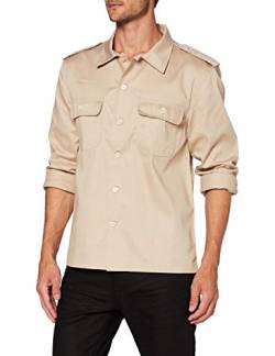 Brandit US Hemd Langarm Beige - 4XL von Brandit