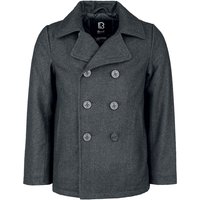 Brandit Uniformjacke - Pea Coat - S bis 5XL - für Männer - Größe 5XL - anthrazit von Brandit