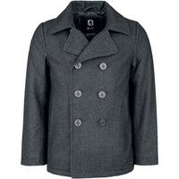 Brandit Uniformjacke - Pea Coat - S bis 5XL - für Männer - Größe L - anthrazit von Brandit