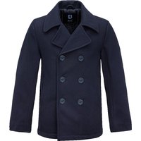 Brandit Uniformjacke - Pea Coat - XXL bis 5XL - für Männer - Größe 3XL - navy von Brandit