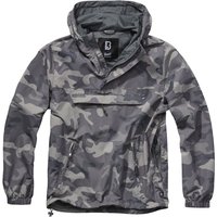 Brandit Windbreaker - Light Windbreaker - S bis 5XL - für Männer - Größe XXL - graucamo von Brandit