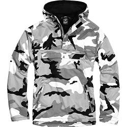 Brandit Windbreaker NEU Regenjacke BW NÄSSESCHUTZ SKI Jacke MIT Futter Windjacke, Größe:5XL, Farbe:urban von Brandit