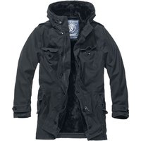 Brandit Winterjacke - BW Parka - S bis XL - für Männer - Größe M - schwarz von Brandit