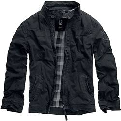 Brandit Yellowstone Männer Übergangsjacke schwarz 4XL 100% Baumwolle Basics von Brandit