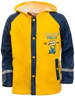 Brandsseller Jungen Kinder Regenjacke mit Motiven im Stil von Minions 110-116 von Brandsseller