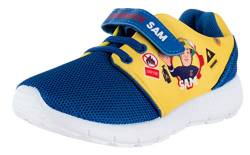 Brandsseller Jungen Sneaker Freizeitschuh Hausschuh Feuerwehrmann Sam - Blau 31/32 von Brandsseller