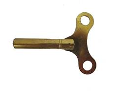 Brass Blessing : Extralanger Uhren-Aufziehschlüssel – Schlüssel für mechanische Uhr – Messing Antik und Großvater Schlüssel: (Nr. 2 – 7,9 x 3,8 cm) von Brass Blessing