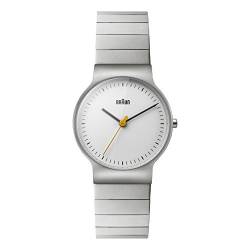 Braun Damen Analog Quarz Uhr mit Edelstahl Armband BN0211SLBTL von Braun