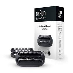 Braun EasyClick Bartschneideraufsatz für Elektrorasierer der Serie 5, 6 und 7 5018s, 5020s, 6075cc, 7071cc, 7075cc, 7085cc, 7020s, 5050cs, 6020s, 6072cc, 7027cs von Braun