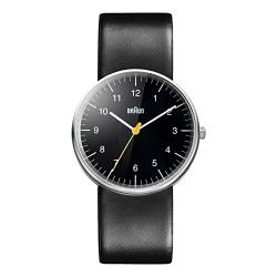 Braun Herren Analog Quarz Armbanduhr BN0021BKBKG von Braun