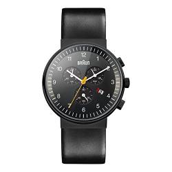 Braun Herren Armbanduhr XL BN0035BKBKG von Braun