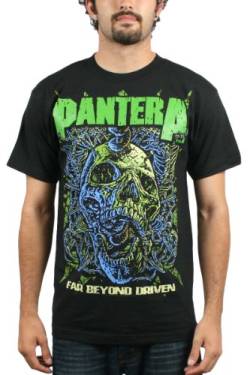 Bravado Herren Pantera Far Beyond Driven T-Shirt, schwarz, X-Groß von Bravado