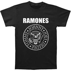 Ramones Men's Presidential Seal T-Shirt Black (Medium) von Bravado