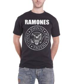 Universal Music Shirts Ramones - Hey Ho Let's Go 0904622 Unisex - Erwachsene Shirts/ T-Shirts, Gr. S, Schwarz (schwarz) von Bravado