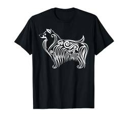 Sheltie Hund T-Shirt - Cute Artistic Tee T-Shirt von Brave New Look