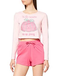 BRAVE SOUL Damen 149jelly Pyjamaset, Rose, 32 von Brave Soul