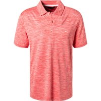 Brax Golf Herren Polo-Shirt rot Mikrofaser meliert von Brax Golf