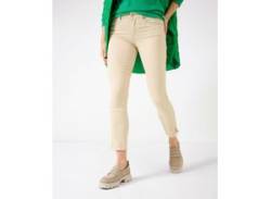 5-Pocket-Jeans BRAX "Style ANA S" Gr. 36K (18), Kurzgrößen, beige Damen Jeans 5-Pocket-Jeans von Brax