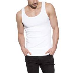 2 T-Shirts, ohne Ärmel, Bio-Baumwolle, 2 Stück, 90124-0001-004, Weiß, 90124-0001-004 XL von Bread & Boxers