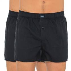 Bread & Boxers 2-er Set Boxershorts Dunkelblau von Bread & Boxers