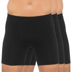 Bread & Boxers 3-er Set Boxer Briefs Schwarz von Bread & Boxers