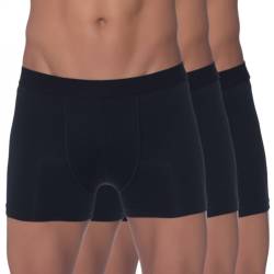 Bread & Boxers 3-er Set Boxer Briefs Schwarz von Bread & Boxers