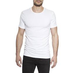 Organic Cotton - 2er Pack T-Shirt - Weiß, Größe S, Farbe Weiß von Bread & Boxers