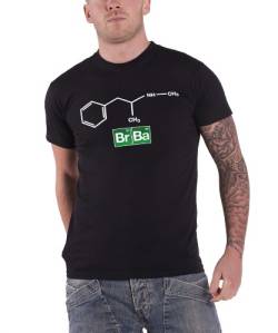 Breaking Bad Herren Regular Fit T-Shirt Symbol Logo, Gr. Xx-Large (Herstellergröße: Xx-Large) schwarz von Breaking Bad