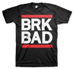 Breaking Bad Offizielles Lizenzprodukt BRK Bad T-Shirt (Schwarz), XX-Large von Breaking Bad
