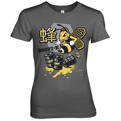 Breaking Bad Offizielles Lizenzprodukt Meth Bee 00892-B T-Shirt (Dunkelgrau), X-Large von Breaking Bad