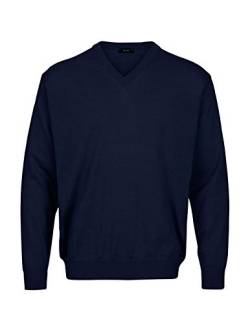 Breidhof Belika Herren Strick Pullover V-Ausschnitt 50275/89-32301, Farbe:Navy (blau), Größe:60 4XL von Breidhof