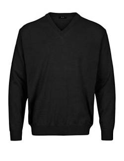 Breidhof Belika Herren Strick Pullover V-Ausschnitt 50275/89-32301, Farbe:Schwarz, Größe:58 3XL von Breidhof