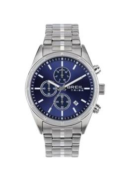 Beil Men's Watch Captain Mono-Color Dial Blue Movement Quarz und Silberstahlarmband EW0692 von Breil