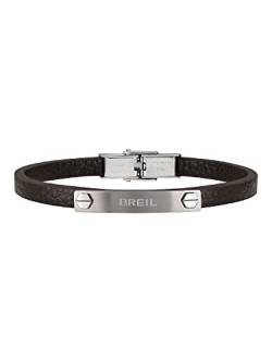 Breil Armband BRACELET-BRIDGE Kollektion aus Leder und Stahl für Herren von Breil