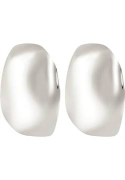 Breil B WHISPER Damen Ohrringe 4cm aus Stahl in der Farbe Silber, TJ3230 von Breil