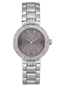 Breil Damen Armbanduhr Dancefloor in der Farbe Silber mit weißen Kristallen verziert und Edelstahlarmband, Gehäusedurchmesser: 32 mm, EW0504 von Breil