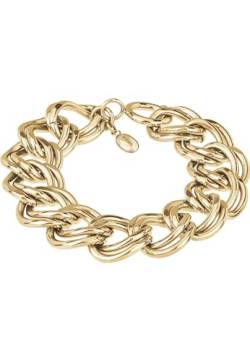 Breil - Damenarmband Hyper Collection TJ3041 - Damenschmuck - Stahlarmband für Damen, mit Hochglanzoberfläche, Gold - Verstellbare Länge bis 21 cm von Breil