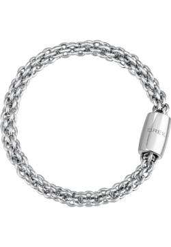 Breil - Damenarmband Magnetica System Collection TJ3046 - Damenschmuck - Poliertes Stahlarmband für Damen, mit einer Verflochtenen Kette - Maximale Länge 19 cm von Breil