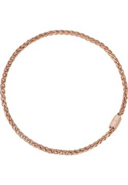 Breil - Damenhalskette Element Medium Wave aus der Kollektion MAGNETICA SYSTEM TJ2935 - Damenschmuck, Kette ist veränderbar und mit anderen Stücken der Kollektion kombinierbar - Stahl/Roségold, 45 cm von Breil